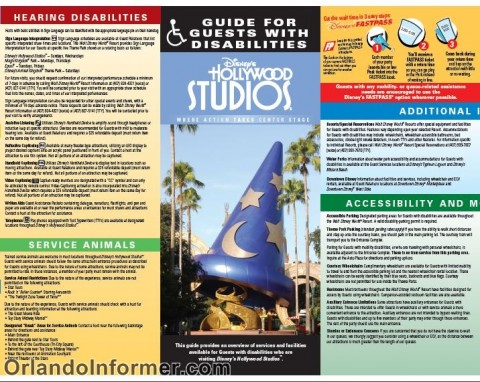Disney Hollywood Studios Map