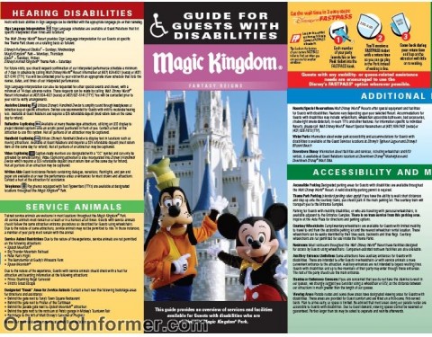 magic kingdom map 2011. Magic Kingdom: Guide for