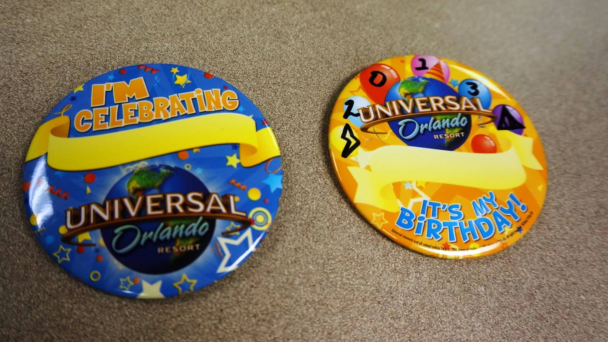 Celebrating your birthday or special occasion at Universal Orlando